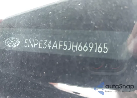 2018 Hyundai Sonata Sel из США, поврежденный, VIN 5NPE34AF5JH669165